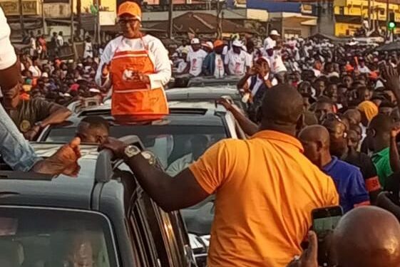 Municipales: Anyama a fêté la victoire de Fatim Bamba