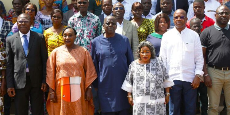 Sénatoriales/Raymonde Goudou « vend » Ahoussou aux grands électeurs