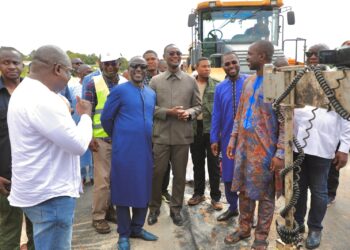 Bafing: Adama Bictogo et Moussa Sanogo visitent d’importants chantiers