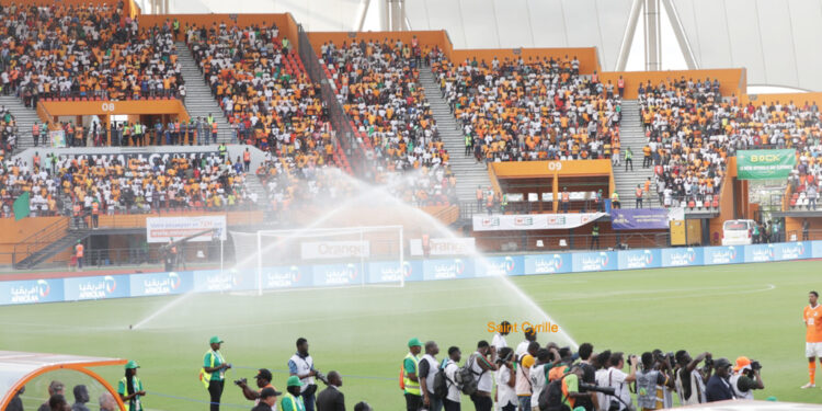 Les images du match amical entre la Côte d’Ivoire et le Maroc le samedi 14 octobre 2023 au stade Félix Houphouët Boigny