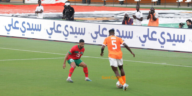 Les images du match amical entre la Côte d’Ivoire et le Maroc le samedi 14 octobre 2023 au stade Félix Houphouët Boigny