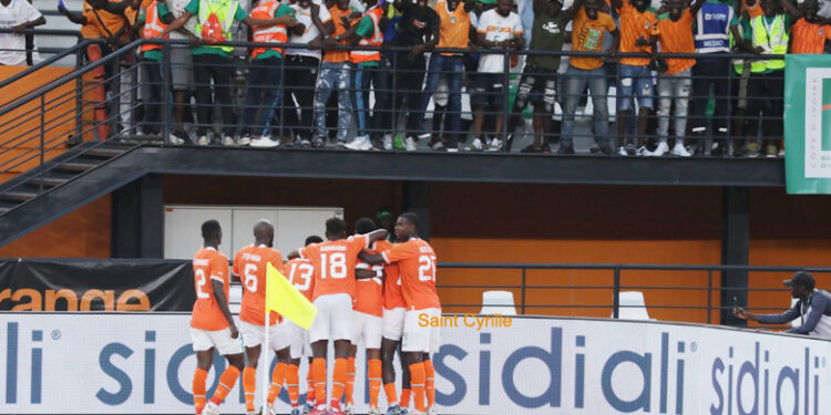 Les images du match amical entre la Côte d’Ivoire et le Maroc le samedi 14 octobre 2023 au stade Félix Houphouët Boigny