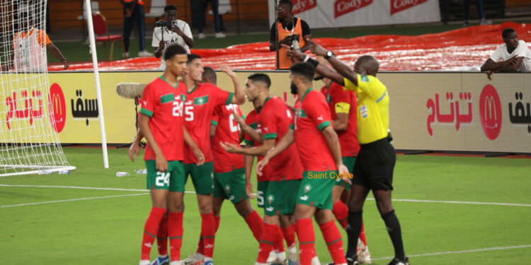 Les images du match amical entre la Côte d’Ivoire et le Maroc le samedi 14 octobre 2023 au stade Félix Houphouët Boigny