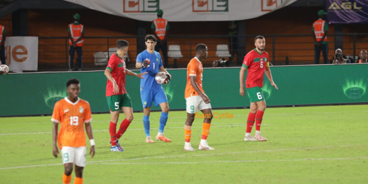 Les images du match amical entre la Côte d’Ivoire et le Maroc le samedi 14 octobre 2023 au stade Félix Houphouët Boigny