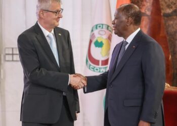 Côte d’Ivoire-Allemagne : L’ambassadeur Matthias Veltin présente ses lettres de créance 