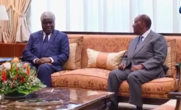 Les premiers mots du Premier ministre, Robert Beugré Mambé