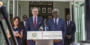 Le Premier ministre Tchèque reçu par Mambé pour nouer des contacts avec les entreprises ivoiriennes
