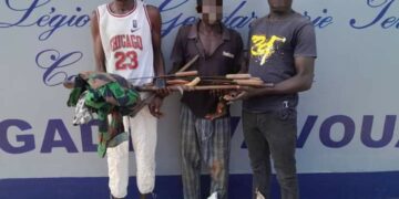 Vavoua : 3 voleurs à main armée interpellés 