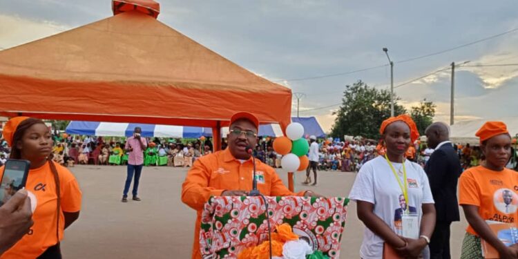 Municipales du 2 décembre: Zié Daouda mobilise tout Tiassalé, « Donnez la mairie à Alpha Sanogo »