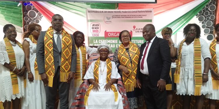 Côte d’Ivoire/Attachés de direction et secrétaires : Koné Angèle et son bureau installés