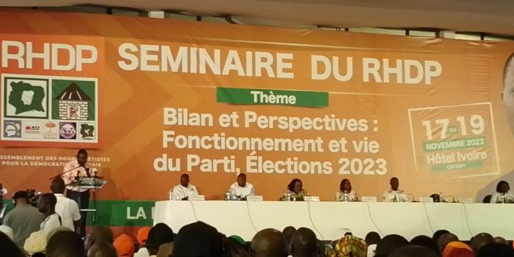Séminaire du Rhdp:Voici les principales recommandations formulées.