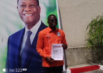 Assemblée générale élective de l&rsquo;UJ-RHDP: Kragbe Philippe se jette à l&rsquo;eau