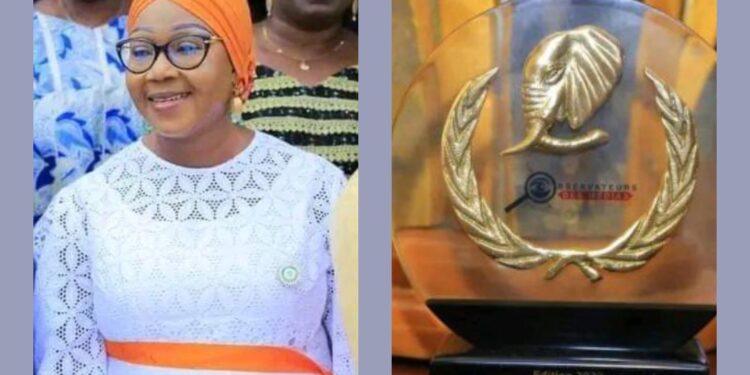 Leadership Féminin 2023 : le Maire d’Anyama Fatima Bamba honorée