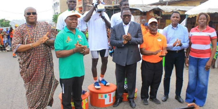 Cyclisme/Clôture de la saison 2023: Abou Sanogo s’adjuge le trophée Danho Paulin