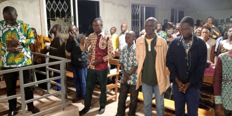 Noël 2023/Pakouabo : Les « Assemblées de Dieu » ont prié pour la cohésion sociale