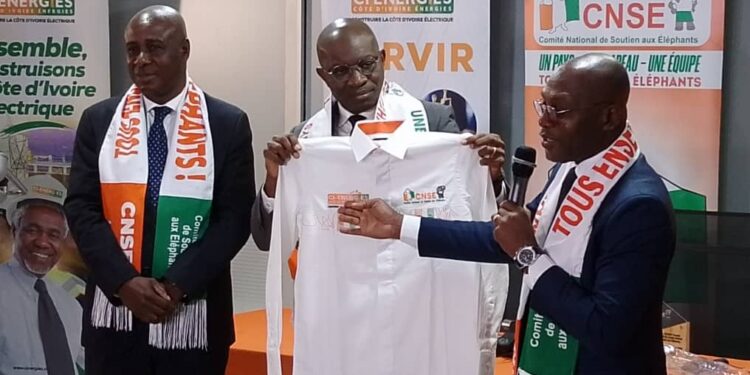 CAN 2023/Mobilisation autour des Eléphants: Le DG de CI-ÉNERGIES fait Ambassadeur du CNSE
