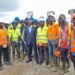 Yopougon : le maire Adama Bictogo visite le chantier de la nouvelle Agora dédiée au sport