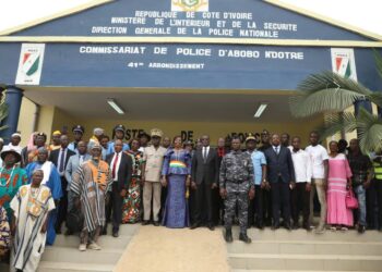 Abobo/Sécurité: Gal Vagondo et Kandia inaugurent le 8e poste de police