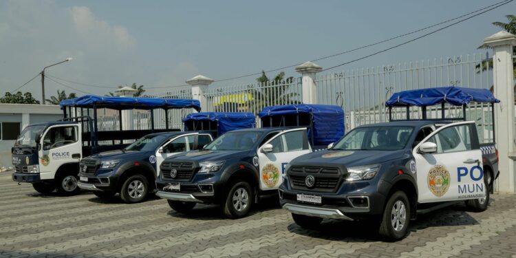 Koumassi : la police municipale acquiert de nouveaux véhicules
