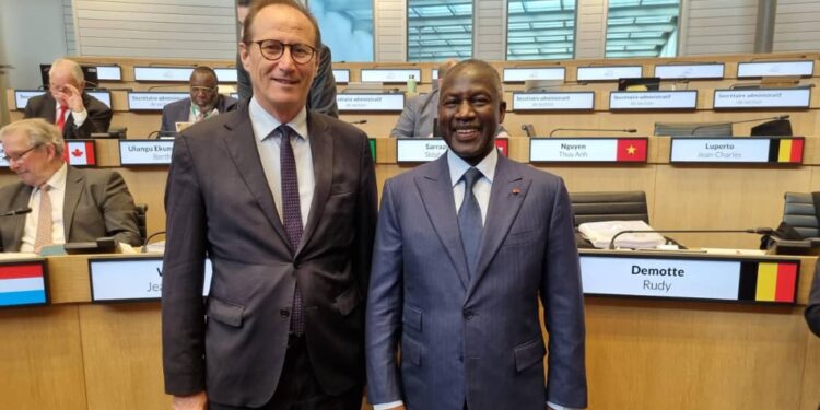 Bictogo participe à Bruxelles à la réunion du Bureau de l’Assemblée Parlementaire de la Francophonie