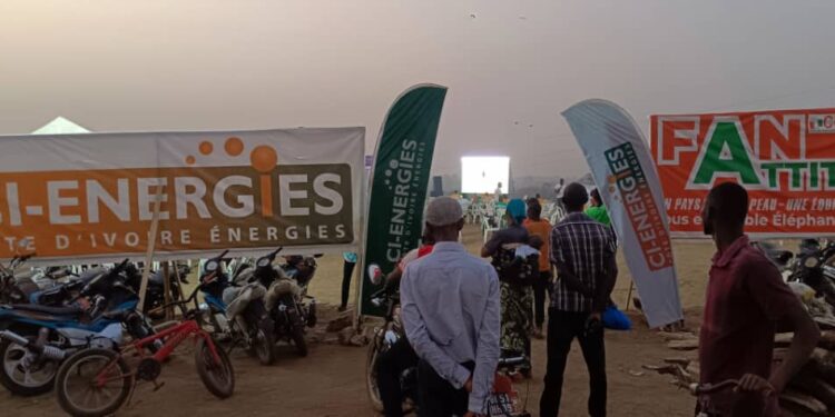 Soubré/Côte d’Ivoire Energie offre un village CAN aux populations