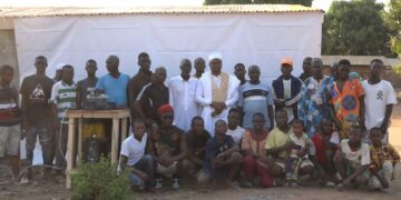 Koro/CAN 2023: Soumahoro Ali dote Bontou et Moako de kits pour suivre les matchs 