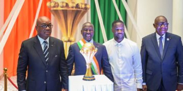 Les Éléphants reçus par Adama Bictogo et les députés à l&rsquo;Assemblée Nationale après leur sacre à la CAN 2023
