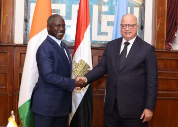 Diplomatie parlementaire : Adama Bictogo entame sa visite officielle d&rsquo;amitié et de travail en Égypte 