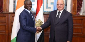 Diplomatie parlementaire : Adama Bictogo entame sa visite officielle d&rsquo;amitié et de travail en Égypte 