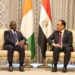 Adama Bictogo s’entretient avec le Premier ministre égyptien Moustafa Kemal Madbouli, au Caire