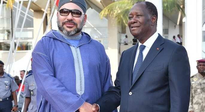 CAN : Le Roi Mohammed VI félicite le président Ouattara
