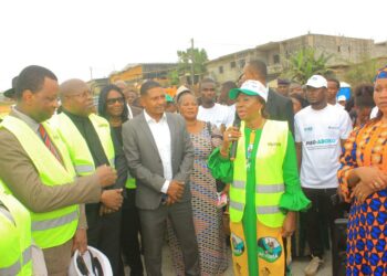 Abobo/Kandia Camara visite les ouvrages de drainage de N’dotré 