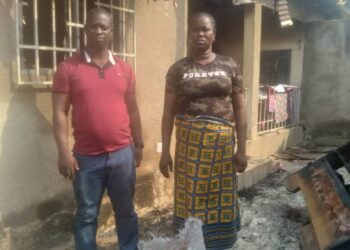 Bouaflé :  Le domicile d’une enseignante ravagé par le feu