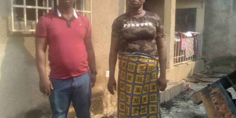 Bouaflé : Le domicile d’une enseignante ravagé par le feu
