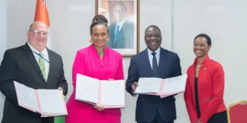 Décongestion du Port d’Abidjan :  Amadou Koné et l&rsquo;USTDA-NTELX signent un important contrat