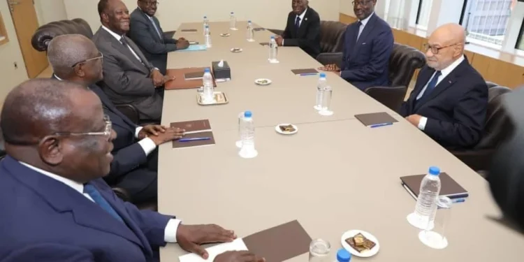 Rencontre Ouattara et Thiam : Ce qu’ils se sont dit