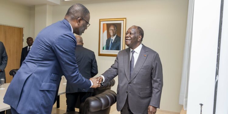 Rencontre Ouattara et Thiam : Ce qu’ils se sont dit