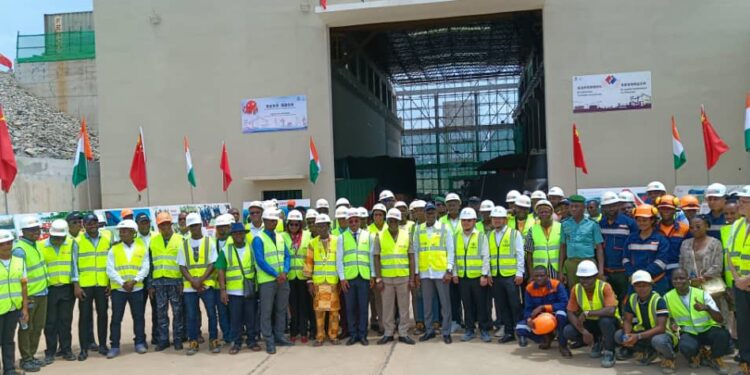 Barrage de Gribo Popoli:Côte d’Ivoire Energies procède à la mise en eau