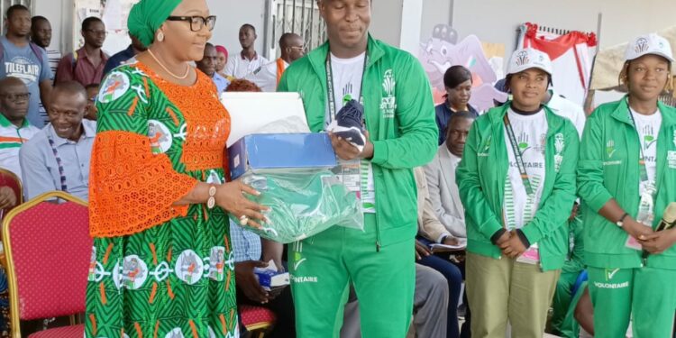 Can 2023: Fatim Bamba remercie les populations d’Anyama pour leur mobilisation