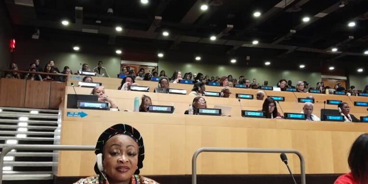 CWS 68 à New York: L’honorable Traoré Mariame présente les Progrès réalisés par la Côte d’Ivoire