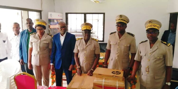 Soubré  : Côte d’Ivoire -Énergies   équipe la sous-préfecture de Gnamagui 