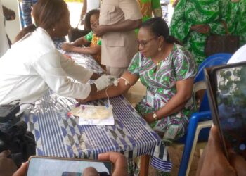 Daloa: Les épouses des gendarmes font don d’une centaine de poches de sang