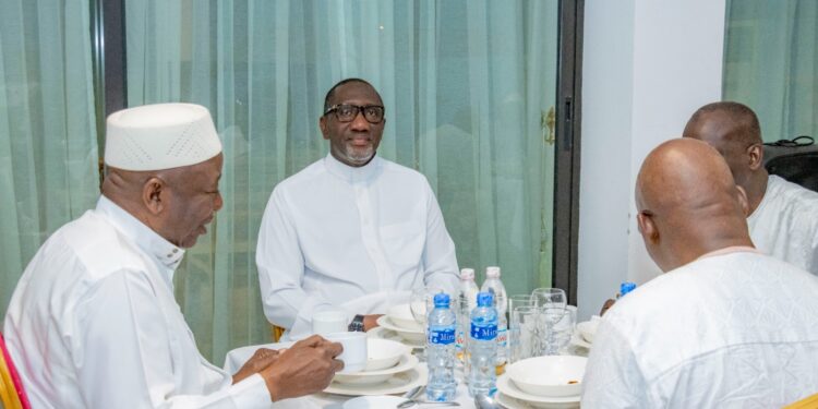Yamoussoukro/Ramadan 2024 : le ministre Diarrassouba offre une rupture collective de jeûne