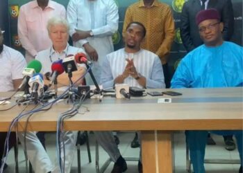 Samuel Eto’o Fils rétablit Marc Brys dans ses fonctions