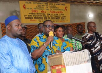 Sam Wakouboué aux populations de Lakota « On doit passer à la zone verte en 2025, lors des législatives et présidentielles »