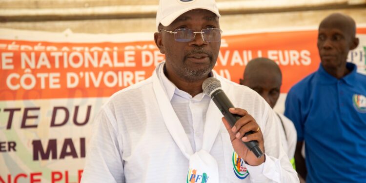 Fête du 1er mai en Côte d’Ivoire: Zadi Gnagna réclame des élections professionnelles