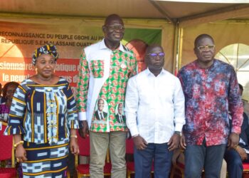 Tiébissou : Amedé Kouakou et le peuple Gbomi reconnaissants à ADO