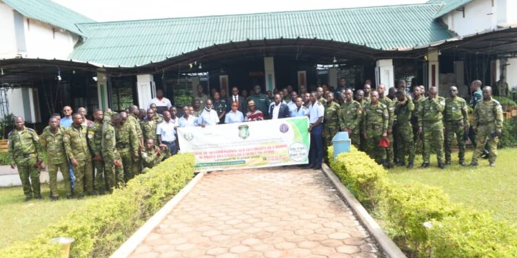 Droits des conflits armés : 350 FDS de la 3e Region Militaire de Bouaké sensibilisés