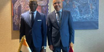 41è session du CAMES:Adama DIAWARA échange avec ses homologues du Maroc et du Congo