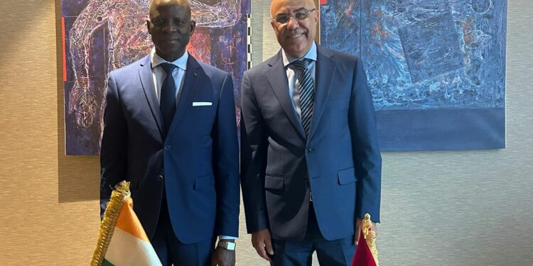 41è session du CAMES:Adama DIAWARA échange avec ses homologues du Maroc et du Congo